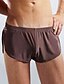 billiga Underkläder för män-Herr Kalsong 1 st. Underkläder Solid färg Nylon Syntetiskt siden Super sexig Vit Svart Grå S M L
