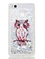 cheap Huawei Case-Case For Huawei Huawei P9 Lite Shockproof / Glitter Shine Back Cover Owl / Glitter Shine Soft TPU