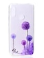 cheap Xiaomi Case-Case For Xiaomi Xiaomi Redmi Note 6 / Xiaomi Pocophone F1 / Xiaomi Redmi 6 Pro Transparent / Pattern Back Cover Dandelion Soft TPU