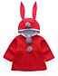 cheap Baby Girls&#039; Outerwear-Baby Girls&#039; Active Street chic Daily Going out Patchwork Patchwork Long Sleeve Regular Trench Coat Red / Toddler