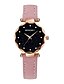 cheap Quartz Watches-Women&#039;s Wrist Watch Quartz Ladies Chronograph Cute Luminous Analog Black Red Pink / One Year / Leather