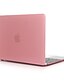 cheap Mac Accessories-MacBook Case Solid Colored PVC(PolyVinyl Chloride) for Macbook Air 11-inch / Macbook Pro 15-inch / New MacBook Air 13&quot; 2018