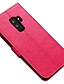 cheap Samsung Cases-Case For Samsung Galaxy S9 / S9 Plus Wallet / Card Holder / with Stand Full Body Cases Solid Colored Soft PU Leather