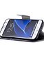 ieftine Huse și huse pentru telefon-Maska Pentru Samsung Galaxy S7 edge Portofel / Titluar Card / Anti Șoc Carcasă Telefon Leu Greu PU piele