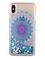 cheap iPhone Cases-Case For Apple iPhone XS / iPhone XR / iPhone XS Max Flowing Liquid / Transparent / Pattern Back Cover Dog / Mandala / Butterfly Hard TPU