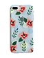 cheap iPhone Cases-Case For Apple iPhone XS / iPhone XR / iPhone XS Max Transparent / Pattern Back Cover Flower Soft TPU