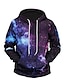 cheap Men&#039;s Pullover Hoodies-Men&#039;s Hoodie Lavender Rainbow Hooded Optical Illusion Daily Going out Weekend Fall Clothing Apparel Hoodies Sweatshirts  Long Sleeve