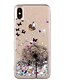 cheap iPhone Cases-Case For Apple iPhone XS / iPhone XR / iPhone XS Max Flowing Liquid / Transparent / Pattern Back Cover Dog / Mandala / Butterfly Hard TPU