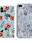 cheap iPhone Cases-Case For Apple iPhone XS / iPhone XR / iPhone XS Max Transparent / Pattern Back Cover Flower Soft TPU