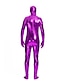 halpa Kiiltävä-Zentai sopii Kokopuku Karnevaali puku Kokohaalari Miesten Yhtenäinen Lateksi Elastaani lycra Puku varten Karnevaali Naamiaiset Aikuisten