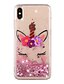 cheap iPhone Cases-Case For Apple iPhone XS / iPhone XR / iPhone XS Max Flowing Liquid / Transparent / Pattern Back Cover Dog / Mandala / Butterfly Hard TPU