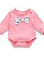cheap Baby Girls&#039; Clothing Sets-Baby Girls&#039; Street chic Daily Print Long Sleeve Regular Clothing Set Blushing Pink / Toddler