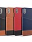 billige iPhone-etuier-Etui Til Apple iPhone XS / iPhone XR / iPhone XS Max Kortholder Bagcover Ensfarvet Hårdt PU Læder