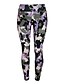 cheap Leggings-Women&#039;s Sporty Legging Camo / Camouflage Print Mid Waist Purple S M L / Winter / Skinny