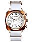 cheap Quartz Watches-SKMEI Women&#039;s Dress Watch Wrist Watch Quartz Minimalist Water Resistant / Waterproof Calendar / date / day Chronograph Analog White Black Red / One Year / Nylon
