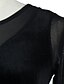 Χαμηλού Κόστους Φορέματα Πατινάζ, Παντελόνια &amp; Τζάκετ-Φόρεμα για φιγούρες πατινάζ Γυναικεία Κοριτσίστικα Patinaj Φορέματα Μαύρο Κουρελού Ελαστικό Νήμα Υψηλή Ελαστικότητα Εξάσκηση Επαγγελματική Ανταγωνισμός Ενδυμασία πατινάζ / Μακρυμάνικο / Χειροποίητο