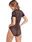 cheap Basic Women&#039;s Tops-2019 New Arrival Bodysuit Women&#039;s Basic Black Wide Leg Romper, Solid Colored M L XL Femme