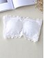cheap Sexy Lingerie-Women&#039;s Wireless Lace Bras Full Coverage Bra White Black