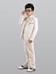 cheap Ring Bearer Suits-Gold / Silver Polester / Cotton Blend Ring Bearer Suit - 1 set Includes  Coat / Vest / Shirt