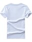cheap Men&#039;s Tees &amp; Tank Tops-Men&#039;s T shirt Graphic Plus Size Round Neck Tops Cotton White Black Gray