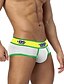 cheap Men&#039;s Briefs Underwear-Men&#039;s EU / US Size Basic Briefs Underwear Mid Waist Yellow M