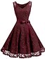 billige Kjoler til kvinner-Women&#039;s A Line Dress Pink Gray Wine L XL XXL