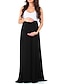 Χαμηλού Κόστους Ρούχα Εγκυμοσύνης-Γυναικεία Φόρεμα σε ευθεία γραμμή Θαλασσί Βυσσινί Ανθισμένο Ροζ Φούξια Πράσινο του τριφυλλιού Μαύρο Μπλε Απαλό Αμάνικο Συνδυασμός Χρωμάτων Κουρελού Στρογγυλή Λαιμόκοψη Βασικό Τ M L XL / Μακρύ