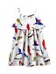 cheap Dresses-Girls&#039; Sleeveless Cartoon 3D Printed Graphic Dresses Cute Basic Above Knee Polyester Spandex Dress Kids Slim Print