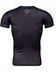 abordables T-shirts &amp; Débardeurs Homme-Homme Grandes Tailles Tee-shirt Simulation Imprimé Hauts Col Arrondi Noir