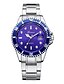cheap Quartz Watches-Men&#039;s Steel Band Watches Analog Quartz Casual Calendar / date / day Large Dial