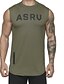 cheap Men&#039;s Tees &amp; Tank Tops-Men&#039;s Daily Sports Weekend Active Slim Tank Top - Letter Print Round Neck Black / Sleeveless / Summer