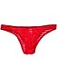 cheap Men&#039;s Briefs Underwear-Men&#039;s 1 Piece Mesh Briefs Underwear - Normal Low Waist Black Blue Red M L XL