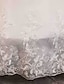 abordables Robes de Mariée-Robe de Soirée Robes de mariée Epaules Dénudées Longueur Sol Dentelle Tulle Manches Longues Romantique Illusion Sleeve avec Appliques 2020