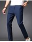 voordelige Heren broek-Men&#039;s Basic Chinos Pants - Solid Colored Blue White Black 33 34 36