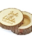 cheap Customized Prints and Gifts-Personalized Ring Boxes Wood Necklace Cylinder Engraved