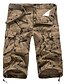 levne Pánské kalhoty-Pánské Základní Kalhoty chinos Kalhoty Vzor Armádní zelená Khaki Béžová