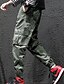 levne Pánské kalhoty-Pánské Základní / Armáda Kalhoty chinos Kalhoty - Jednobarevné / maskování Trávová zelená Černá Žlutá XXXL XXXXL XXXXXL