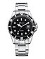 cheap Quartz Watches-Men&#039;s Steel Band Watches Analog Quartz Casual Calendar / date / day Large Dial