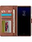 cheap Samsung Cases-Case For Samsung Galaxy Note 9 / Note 8 Card Holder / with Stand / Magnetic Full Body Cases Solid Colored Hard PU Leather