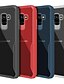 halpa Samsung-kotelot-puhelin Etui Käyttötarkoitus Samsung Galaxy Takakuori A6 (2018) A6+ (2018) A9 tähti A8 2018 A8+ 2018 A7 Galaxy A9 (2018) Ultraohut Läpinäkyvä Yhtenäinen väri Pehmeä TPU
