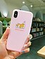 baratos Capas para iPhone-caso para apple iphone xs max / iphone x soft silicone à prova de choque apple escudo protetor cartoon tpu padrão pouch bag flor macio plásticos para iphone 6 / iphone 6s plus / iphone 8