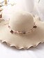 cheap Women&#039;s Hats-Women&#039;s Active Basic Cute Straw Straw Hat Sun Hat-Solid Colored Floral All Seasons Beige Khaki