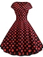 cheap Women&#039;s Dresses-Women&#039;s A-Line Dress Short Mini Dress - Sleeveless Color Block V Neck Basic Red S M L XL XXL