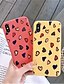 cheap iPhone Cases-Case For Apple iPhone XS / iPhone XR / iPhone XS Max Frosted / Pattern Back Cover Heart Soft Silica Gel
