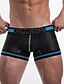 abordables Ropa interior masculina exótica-Hombre Básico Slip - Normal 1 Pieza Media cintura Negro Azul Piscina M L XL