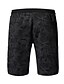 abordables Pantalones y bermudas de hombre-Hombre Básico Corte Ancho Shorts Pantalones - Patrón Negro Gris S M L / Correa