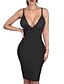 cheap Women&#039;s Dresses-Women&#039;s Bodycon Dress - Sleeveless Strap White Black Red S M L XL