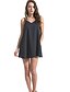 cheap Women&#039;s Dresses-Women&#039;s Strap Dress Short Mini Dress Black Navy Blue Sleeveless Solid Colored Basic Slim S M L XL XXL 3XL 4XL 5XL 6XL