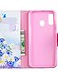 cheap Samsung Cases-Case For Samsung Galaxy A6 (2018) / A6+ (2018) / Galaxy A7(2018) Wallet / Card Holder / with Stand Full Body Cases Butterfly / Cartoon Hard PU Leather