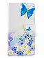 cheap Samsung Cases-Case For Samsung Galaxy A6 (2018) / A6+ (2018) / Galaxy A7(2018) Wallet / Card Holder / with Stand Full Body Cases Butterfly / Cartoon Hard PU Leather